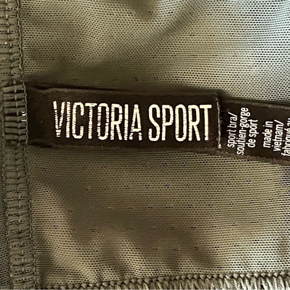 VICTORIA SPORT SPORTS BRA COLOR BLOCK GREEN & BLUE SIZE 34D - Picture 3 of 10